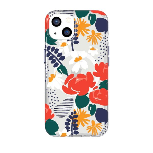 قاب آیفون 13 با مگ سیف – رز قرمز